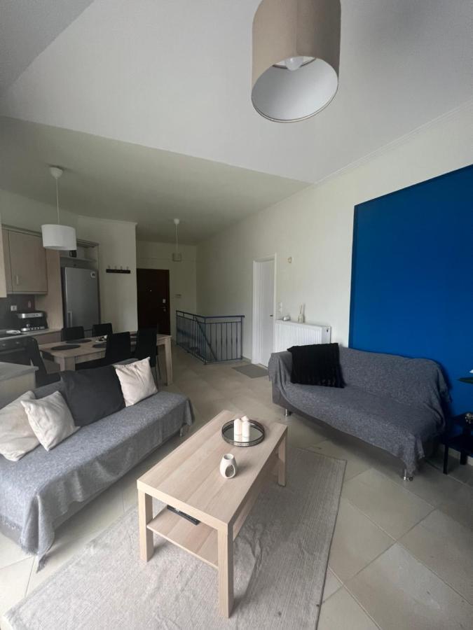 דירות סכיניאס Blue And White מראה חיצוני תמונה